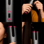 מסלסל שיער אוטומטי אלחוטי | מכשיר תלתלים נטען לנסיעות (Focus: Wireless) 2