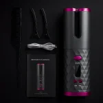 מסלסל שיער אוטומטי אלחוטי | מכשיר תלתלים נטען לנסיעות (Focus: Wireless) 1