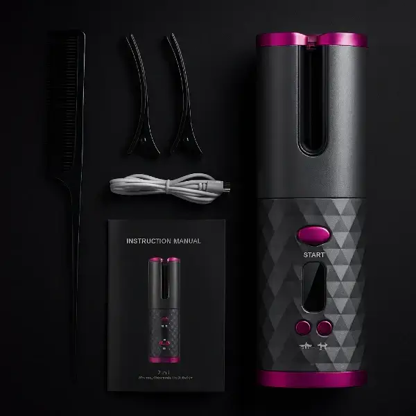 מסלסל שיער - אפור