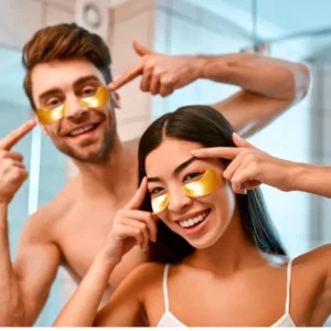 מסכת עיניים מתחת לעיניים לטיפול בפנים תמונה 3