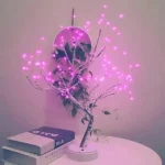 מנורה לחדר שינה זוהרת 2