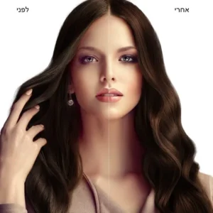 שמפו צבע לכיסוי שיער לבן – צביעה מיידית תוך 5 דקות (שחור/חום טבעי) תמונה 2