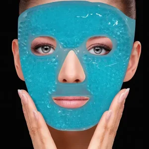 מסיכת פנים קרה - כחול