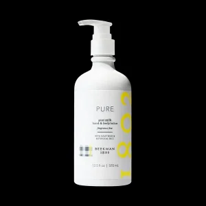 תחליב גוף על בסיס חלב עיזים