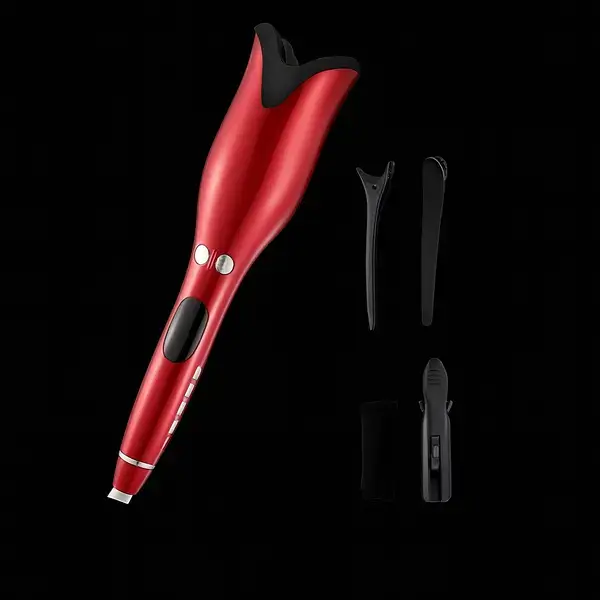 מסלסל שיער אוטומטי - אדום