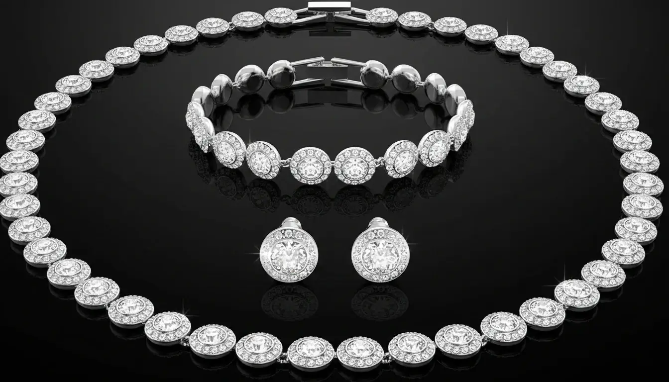 סט תכשיטים יוקרתי לאישה