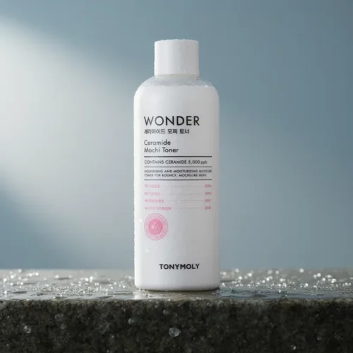 טונר חלבי TONYMOLY סרמיד מוצ'י — 500 מ"ל, ללא אלכוהול