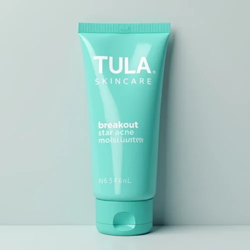 קרם לחות TULA Breakout Star עם פרה-ביוטיקה ואזלאיק אסיד