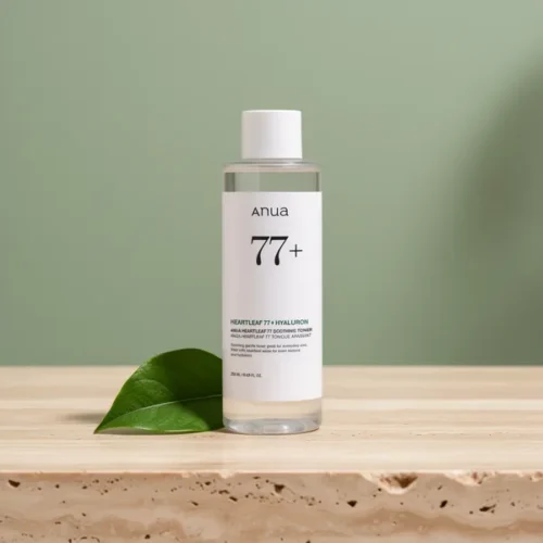 טונר Anua Heartleaf 77 — 77% תמצית חד-עלה לעור רגיש ומגורה