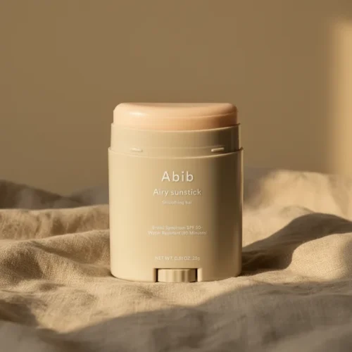 סטיק הגנה מהשמש Abib SPF50+ לעור שמן ומעורב — גימור חצי-מט