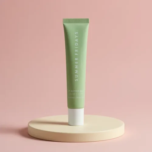 באלם Summer Fridays Lip Butter — מסכת לילה וגלוס שקוף ב-1