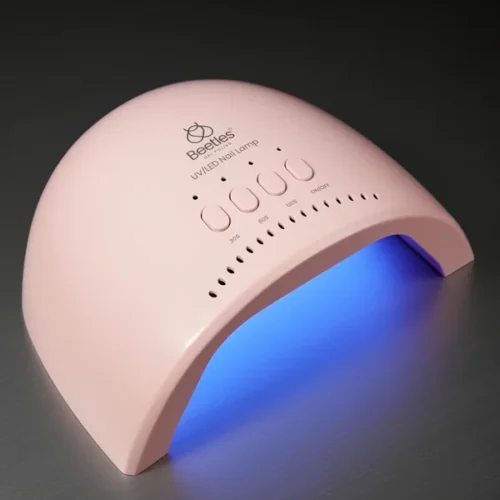 מנורת UV/LED לציפורניים בוורוד — 30 נוריות, 3 טיימרים וחיישן