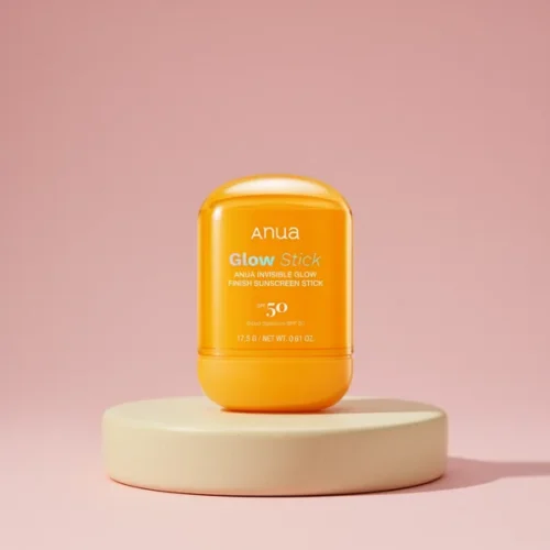סטיק הגנה מהשמש Anua SPF 50 — נוסחה שקופה לכל גווני העור