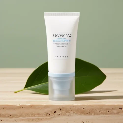 סרום מסנן SKIN1004 סנטלה SPF 50 — הגנה במרקם סרום