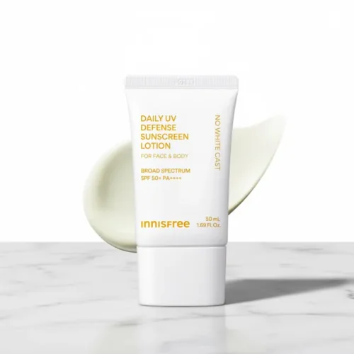 מסנן קרינה innisfree SPF 50+ PA++++ לפנים ולגוף