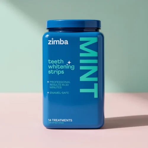 רצועות הלבנת שיניים Zimba — וגאני