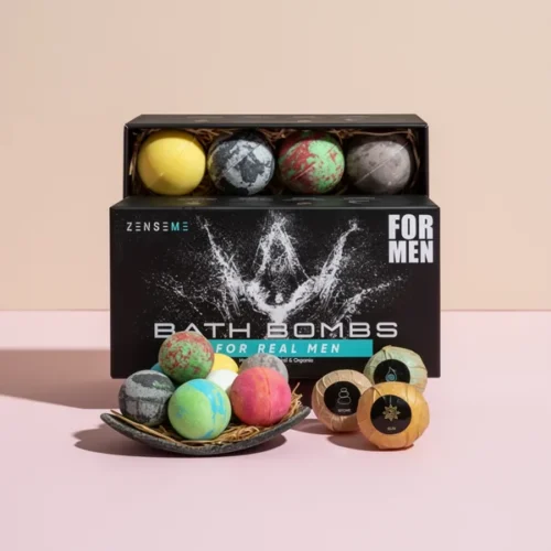 ארומתרפיה Bath Bombs — חמאת שיאה · אלוורה