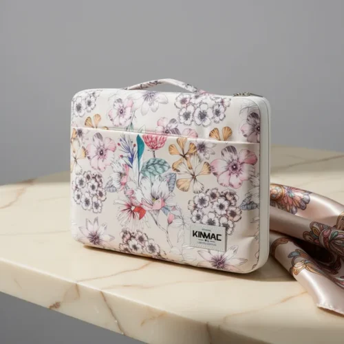 נרתיק מחשב Kinmac Floral Pattern — בד
