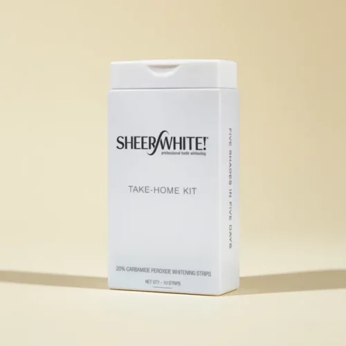 רצועות הלבנת שיניים Sheer — 1 יחידות