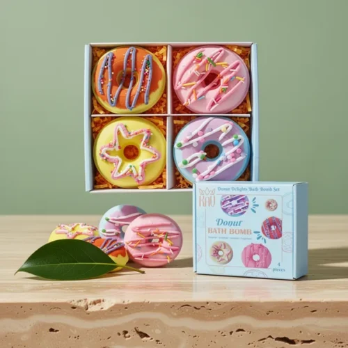 פצצת אמבט KAV Donut — 4 יחידות