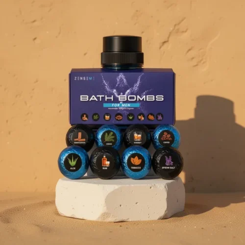 ארומתרפיה Bath Bombs — ניחוח עץ אלגום ווניל