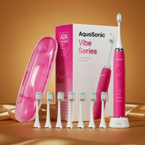 מברשת שיניים חשמלית Aquasonic Vibe Series — סאטן