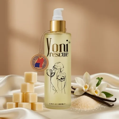 שמן גוף Yoni Rescue — ניחוח וניל ושקד