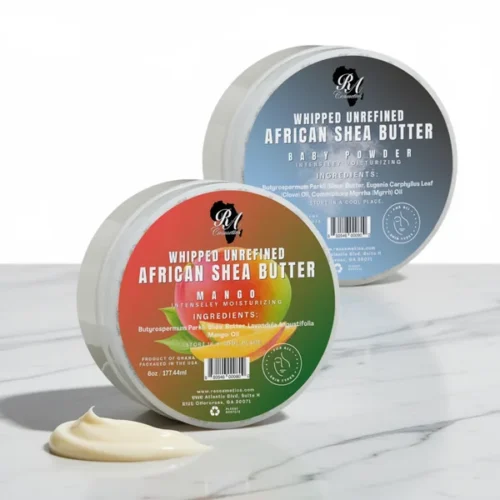 חמאה RA Cosmetics Whipped — חמאת שיאה · קולגן