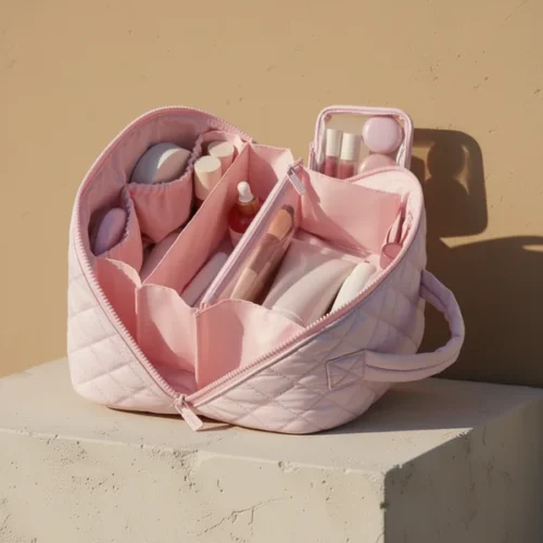 תיק איפור LOVEVOOK — בד