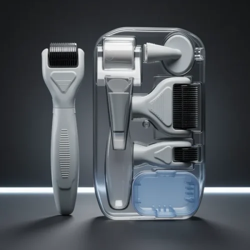 דרמה רולר in-1 Microneedling — טיטניום