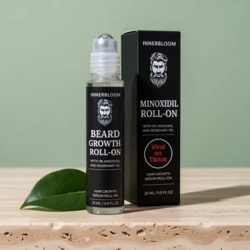 רול-און Innerbloom Minoxidil — מריחת רול-און