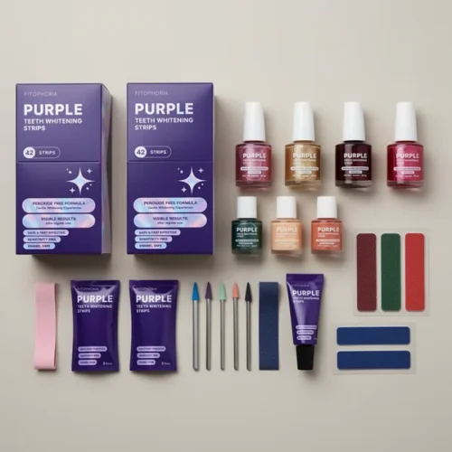 רצועות הלבנת שיניים Purple — 42 יחידות