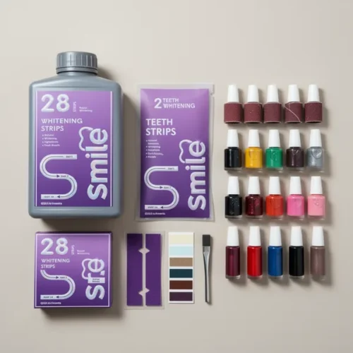 רצועות הלבנת שיניים Purple — 28 יחידות