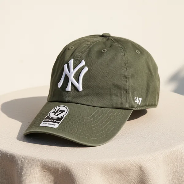 כובע מצחייה Brand MLB Moss — כותנה