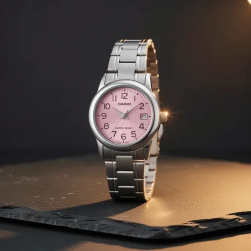 שעון Casio LTP-V002D-4B — פלדת אל-חלד