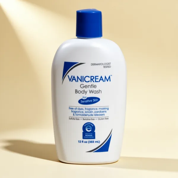 ג'ל רחצה Vanicream Gentle — 12 fl oz (כ-355 מ"ל)