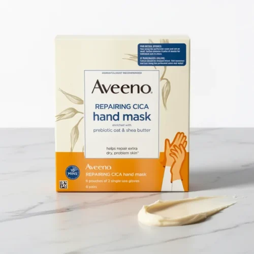 מסכת ידיים Aveeno Repairing Cica — חמאת שיאה