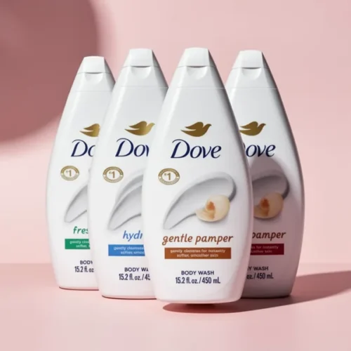 ג'ל רחצה Dove — קטיפה