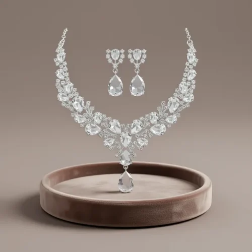 סט תכשיטים Hicarer — קריסטל