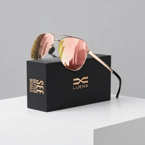 משקפי שמש Luenx Aviator — עדשות מקוטבות