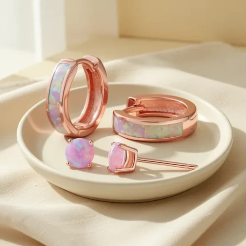 עגילי האגי Opal — אופל