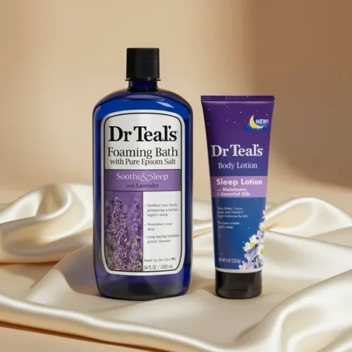 בושם Dr Teal's Foaming — ניחוח לבנדר