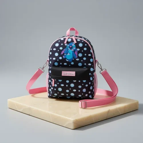 תיק גב לילדים Disney Stitch — כתפיות מתכווננות
