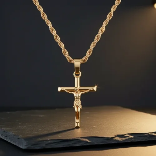 שרשרת HELLOICE — ציפוי זהב 18K