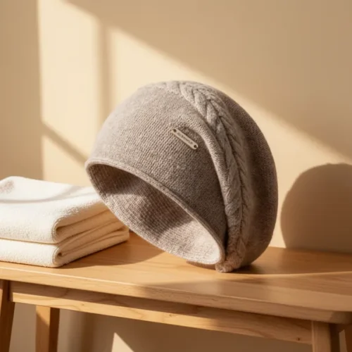 כובע גרב Knit Slouchy — אקריל