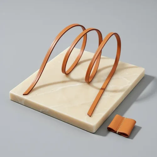 תיק באקט Vachetta Drawstring — בד