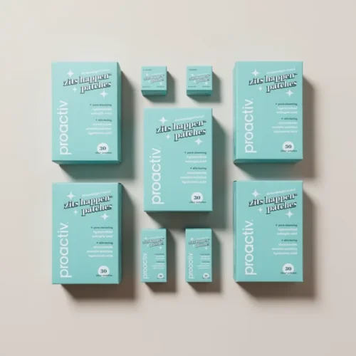 מדבקות אקנה Proactiv — חומצה היאלורונית