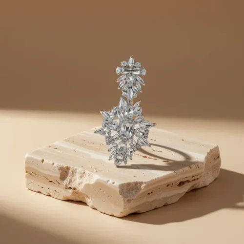 עגילים — קריסטל · ריינסטון