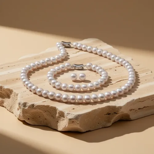 שרשרת Freshwater Cultured — פנינים