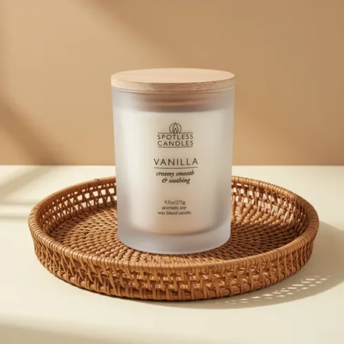 נר Vanilla — ניחוח וניל וקרמל